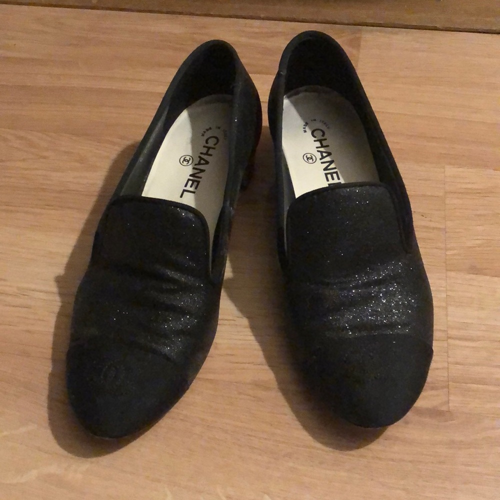 Authentic Chanel loafers- purchased from bergdorfs